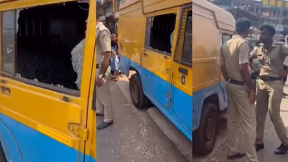 വാഹനത്തിന്റെ ഗ്ലാസ് അടിച്ചു തകര്ത്തു, എടിഎമ്മില് നിറക്കാനായി കൊണ്ടുവന്ന പണം പട്ടാപ്പകല് കവര്ന്നു