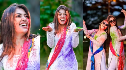 നിറങ്ങളിൽ മുങ്ങി മൃദുല വിജയ്, ഹോളി ആഘോഷം തകർപ്പനാക്കി താരം