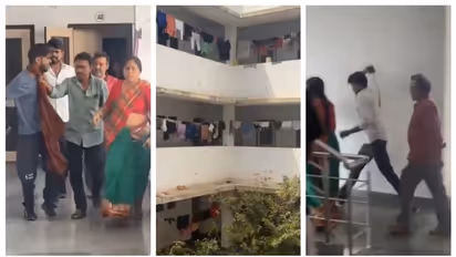 'വേഷം മാറി പെണ്‍കുട്ടികളുടെ ഹോസ്റ്റലില്‍ കേറി, പക്ഷേ....'; വൈറല്‍ വീഡിയോ കാണാം 