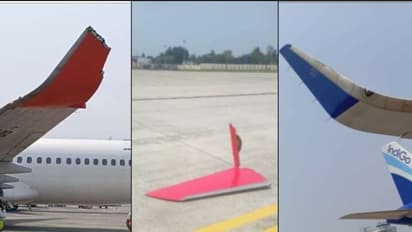 എയർ ഇന്ത്യ എക്സ്പ്രസ് വിമാനത്തിൽ ഇന്റിഗോയുടെ ചിറകുരഞ്ഞു; രണ്ട് വിമാനങ്ങൾക്കും തകരാർ, പൈലറ്റിനെതിരെ നടപടി