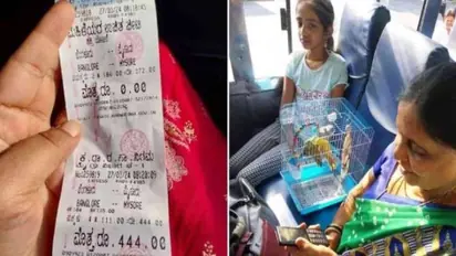 കണ്ടക്ടറേ ഞാന് തത്തയാണ്, ഏത് തത്തയാണെങ്കിലും മുറിക്കണം ടിക്കറ്റ്; 444 രൂപയുടെ ടിക്കറ്റ് മുറിച്ച് കണ്ടക്ടര്