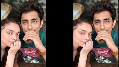 అంతా తూచ్.. పెళ్లి కాదు, ఎంగేజ్మెంట్ చేసుకున్న సిద్ధార్థ్, అదితి రావు హైదరీ.. రింగులు చూపిస్తూ పోస్ట్