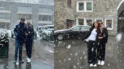 మండే ఎండాకాలం మంచులో ఎంజాయ్ చేస్తున్న మహేష్ బాబు ఫ్యామిలీ.. వైరల్ పిక్స్.. 