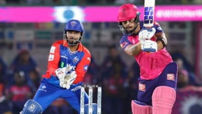 சிக்ஸர் அடிச்சு ஆரம்பிச்சு வச்ச அஸ்வின் – 4, 4, 6, 4, 6 என்று முடித்த ரியான் பராக் – 185 ரன்கள் குவித்த RR!