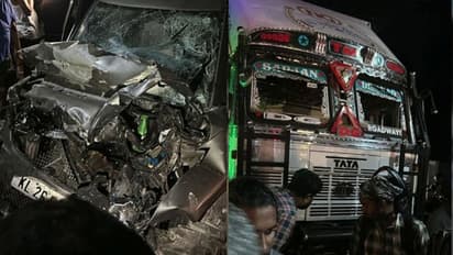 പത്തനംതിട്ടയിൽ കണ്ടെയ്നര് ലോറിയും കാറും കൂട്ടിയിടിച്ച് രണ്ടു പേര് മരിച്ചു