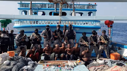 Indian Navy to transfer 9 Somali Pirates after intercepting hijacked Iranian vessel