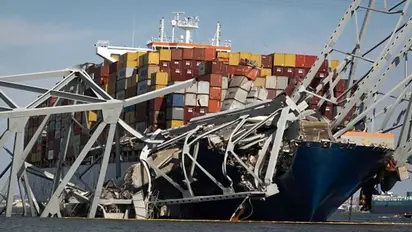 5 days on, Indian crew still aboard ship that crashed into Baltimore's Francis Scott Key Bridge; here's why