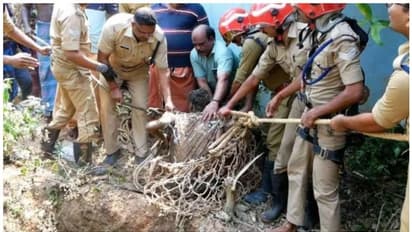 80 അടി താഴ്ചയുള്ള കിണറിൽ3 യുവാക്കൾ, അടിയിൽ ചെളി, നാട്ടുകാർ വിചാരിച്ചിട്ടും ഒന്നും നടക്കാതായപ്പോൾ ഫയർഫോഴ്സെത്തി