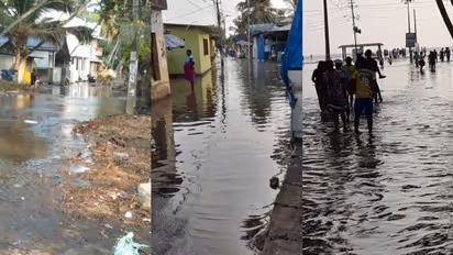 ഇരച്ചെത്തിയ 'കള്ളക്കടൽ'; തലസ്ഥാനത്ത് നിരവധി വീടുകളിൽ വെള്ളം കയറി, 200 ലേറെ കുടുംബങ്ങൾ ദുരിതത്തിൽ