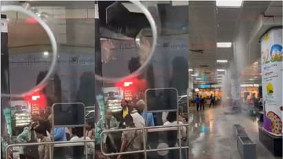 കനത്ത മഴയിൽ വിമാനത്താവളത്തിന്റെ സീലിംഗ് തകർന്നു, വെള്ളം ഇരച്ചുകയറി, ഗുവാഹത്തിയിൽ വിമാനങ്ങൾ വഴിതിരിച്ചുവിട്ടു