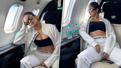 Avneet Kaur trolled for posing inside private jet; one netizen says, 'Rent A Plane Just To Show Off'