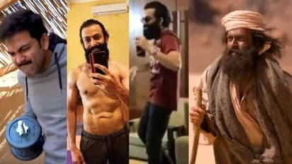 '72 മണിക്കൂർ വരെ ഭക്ഷണം കഴിച്ചില്ല, എക്സ്ട്രീം ഡയറ്റ്, ഉറക്കം നഷ്ട്ടപെട്ടുതുടങ്ങി'; പൃഥ്വിയുടെ ആടുജീവിതം യാത്ര