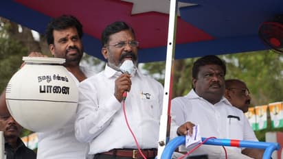 மோடிக்கு எதிராக ராகுலும், ஸ்டாலினும் வியூகம் வகுத்து களமாடி வருகின்றனர் - பிரசாரத்தில் திருமா பேச்சு