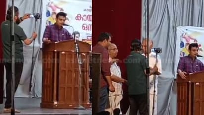 പെരുമാറ്റച്ചട്ടം ലംഘിച്ച് മന്ത്രിയുടെ പ്രസംഗം; ചിത്രീകരിച്ച ക്യാമറമാനെ എളമരം കരീം കൊണ്ടുപോയത് എങ്ങോട്ട്? പരാതി