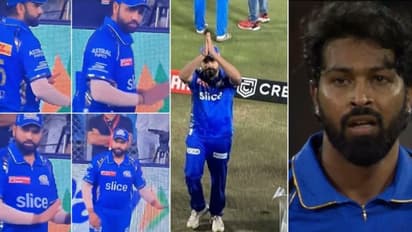 ഇനിയും കൂവരുത്, അടങ്ങൂ! ഹാര്ദിക്കിനെ കൂവിയവരോട് അഭ്യര്ത്ഥിച്ച് രോഹിത് ശര്; വീഡിയോ ഏറ്റെടുത്ത് ആരാധകര്