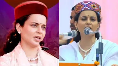 WATCH - Kangana Ranaut launches scathing attack against Congress party for comments on women from Mandi