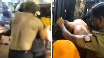 മദ്യമോ മയക്കുമരുന്നോ? അർധനഗ്നനായി ആളുകളെ കടിക്കുന്ന വിദേശി, ചെന്നൈയിൽ നിന്നുള്ള ഞെട്ടിക്കുന്ന വീഡിയോ