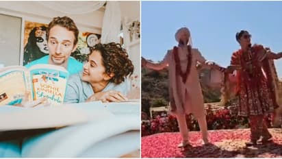 WATCH- Taapsee Pannu, Mathias Boe's joyous wedding moments caught on leaked video