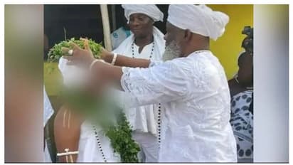 63കാരനായ പുരോഹിതന് 12 കാരി വധു, നൂറുകണക്കിനാളുകൾ സാക്ഷി, വിവാഹം ആഡംബരമായി നടത്തി; വിവാദത്തിൽ പുകഞ്ഞ് ഘാന