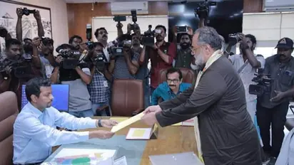 Lok Sabha Elections 2024: NDA candidate Rajeev Chandrasekhar files nomination from Thiruvananthapuram