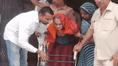 neem ka thana news Sons harassed elderly mother for property 