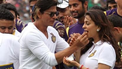 ഷാരൂഖിനൊപ്പം കൊല്ക്കത്തയുടെ മത്സരം കണ്ടാല് ശരിയാകില്ല; കാരണം വ്യക്തമാക്കി കെകെആര് സഹ ഉടമ ജൂഹി ചൗള