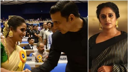 അക്ഷയ് കുമാറിനെ ദേശീയ പുരസ്കാര വേദിയില്‍ ഞെട്ടിച്ച സുരഭി; വീഡിയോ വൈറല്‍, മറുപടിയുമായി നടി