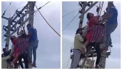 അവിഹിതബന്ധം പിടിച്ചു, കാമുകനെ വീട്ടിൽ താമസിപ്പിക്കണമെന്ന് ഭാര്യ; പിന്നാലെ വഴക്ക്, ആത്മഹത്യഭീഷണി; വീഡിയോ വൈറൽ