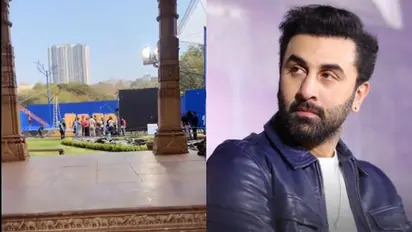 WATCH - Ranbir Kapoor starrer, Nitesh Tiwari directorial 'Ramayana' begins shooting; film's set goes VIRAL