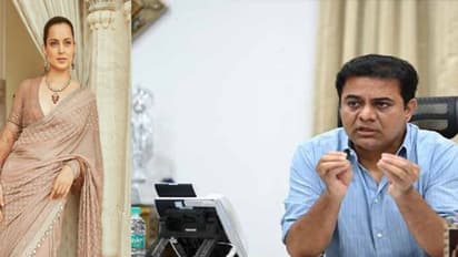 బాలీవుడ్ బ్యూటీ కంగనాను వదిలిపెట్టని కేటీఆర్... ఇచ్చిపడేసాడుగా...