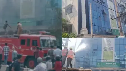 Fire breaks out inside Miracle Drinks office in Bengaluru's RT Nagar, no casualties reported