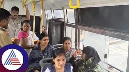 ಸಿಟಿ ಬಸ್ ಏರಿ ಡಿಫರೆಂಟ್ ಪ್ರಚಾರಕ್ಕೆ ಮುಂದಾದ ದಾವಣಗೆರೆ ಲೋಕಸಭಾ ಕ್ಷೇತ್ರದ ಕಾಂಗ್ರೆಸ್ ಅಭ್ಯರ್ಥಿ!