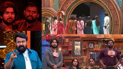 ബിഗ് ബോസും മോഹന്ലാലും 'മാറ്റിപ്പിടിച്ചു'; പുറത്തായ ഗബ്രിയും ജിന്റോയും ത്രിശങ്കുവില് നിന്നും ഭൂമിയിലിറങ്ങി