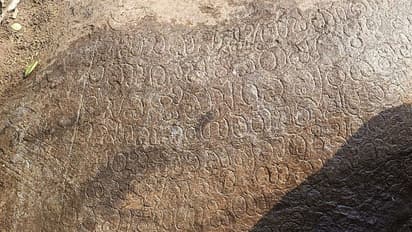 ಆನೆಗೊಂದಿ ರಾಮಾಯಣದ ಕಿಷ್ಕಿಂಧೆ: ವಿಜಯನಗರ ಕಾಲದ 8 ಸಾಲುಗಳ ಶಾಸನ ಪತ್ತೆ