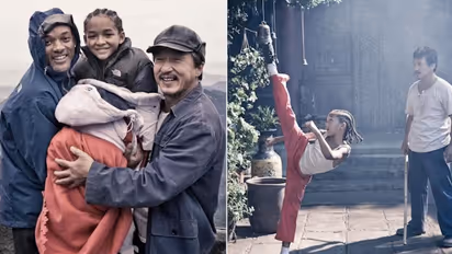 Jackie Chan's 70th Birthday: Will Smith shares interesting photos from 'The Karate Kid' shoot; take a look