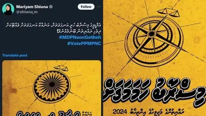 'Was entirely unintentional...': Maldives ex-minister apologises after post 'mocking' Indian flag sparks row