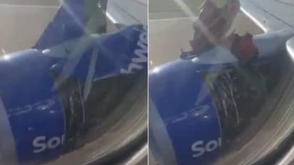 Boeing 737 : போயிங் விமானத்திற்குள் 150 பயணிகள்.. நடுவானில் வெடித்த என்ஜின் கவர் - பயத்தில் உறைந்த பயணிகள்!