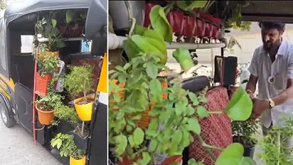 Garden in an Auto Rickshaw: Ganesh Nanekar’s inspiring initiative of promoting environmental awareness