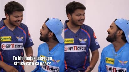 'ഇന്ത്യയുടെ അടുത്ത പ്രതിരോധ മന്ത്രിയാക്കാന് പറ്റിയ ആളാ'; ക്യാപ്റ്റൻ കെ എല് രാഹുലിനെ നൈസായി ട്രോളി ലഖ്നൗ