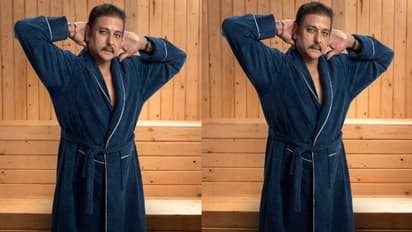 அடிக்கிற வெயிலுக்கு இப்படித்தான் இருக்கணும் போல – ரவி சாஸ்திரியின் ஹாட்டி, நாட்டி பிக்ஸ் வைரல்!