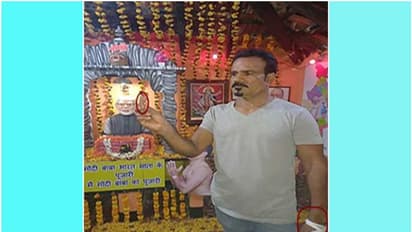 മോദിയുടെ മൂന്നാം വിജയത്തിനായി കൈവിരൽ മുറിച്ച് കാളീദേവിക്ക് ബലി നൽകി യുവാവ്