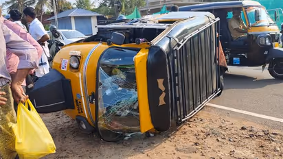 അപകടത്തില് പരിക്കേറ്റ ഓട്ടോഡ്രൈവര്ക്ക് രക്ഷകനായി എംഎല്എ