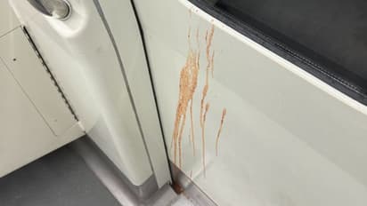 Pic of Gutka stains in Metro goes viral: leaves Internet outraged