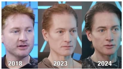 പ്രായത്തെ തോൽപ്പിച്ച് ബ്രയാൻ ജോൺസന്‍; സോഷ്യല്‍ മീഡിയയില്‍ ചിത്രങ്ങള്‍ വൈറല്‍ 