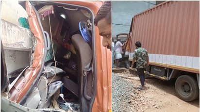 ലോറി നിയന്ത്രണം വിട്ട് കെട്ടിടത്തിൽ ഇടിച്ച് കയറി; ഡ്രൈവർക്ക് ദാരുണാന്ത്യം