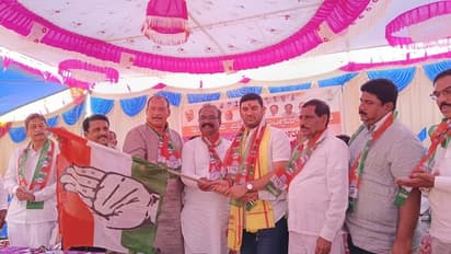 ಕಮಲ ಪಾಳಯಕ್ಕೆ ಶಾಕ್: ಯಲ್ಲಾಪುರ ಬಿಜೆಪಿ ಶಾಸಕ ಶಿವರಾಮ ಹೆಬ್ಬಾರ್ ಪುತ್ರ ವಿವೇಕ್ ಕಾಂಗ್ರೆಸ್ಗೆ ಸೇರ್ಪಡೆ