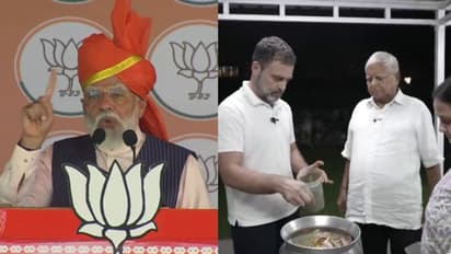 രാഹുലിൻെറ ‘മട്ടൺ വീഡിയോ’ വിശ്വാസികളെ അപമാനിക്കാൻ; എന്ത് കഴിക്കുന്നുവെന്നത് ഒരോരുത്തരുടെയും അവകാശമെന്ന് മോദി