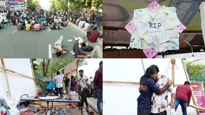 'ഇടത് സർക്കാർ വാക്ക് പാലിച്ചില്ല' 62 ദിവസം നീണ്ട സമരം അവസാനിപ്പിച്ച് കണ്ണീരോടെ സിപിഒ റാങ്ക്ഹോൾഡേഴ്സ് മടങ്ങി