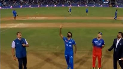 ಮುಂಬೈ ವಿರುದ್ದ ಆರ್ಸಿಬಿಗೆ ಟಾಸ್ನಲ್ಲೂ ಆಗಿತ್ತಾ ಮೋಸ? ವೈರಲ್ ವಿಡಿಯೋಗೆ ಫ್ಯಾನ್ಸ್ ಉತ್ತರ!