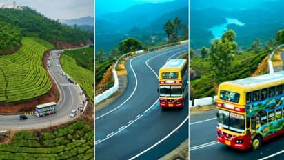 സൗജന്യ യാത്ര, ദിവസം മൂന്ന് സര്വീസുകള്; മൂന്നാറിലെത്തിയ ഡബിള് ഡക്കര് ബസിന് വന് സ്വീകരണം